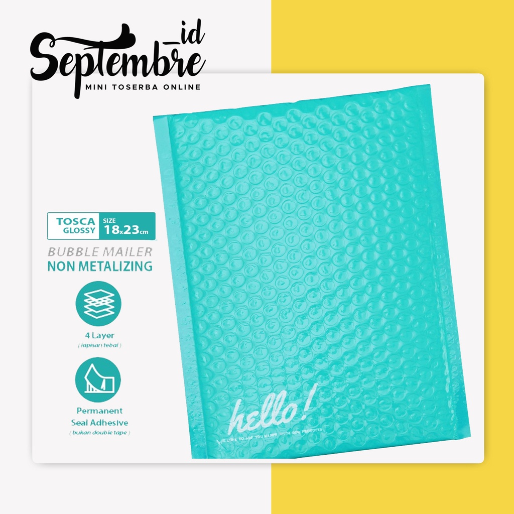 

Amplop Bubble Mailer Amplop Rusfet 18x23 cm Amplop Perekat Amplop dengan Perekat Amplop Bubble Wrap
