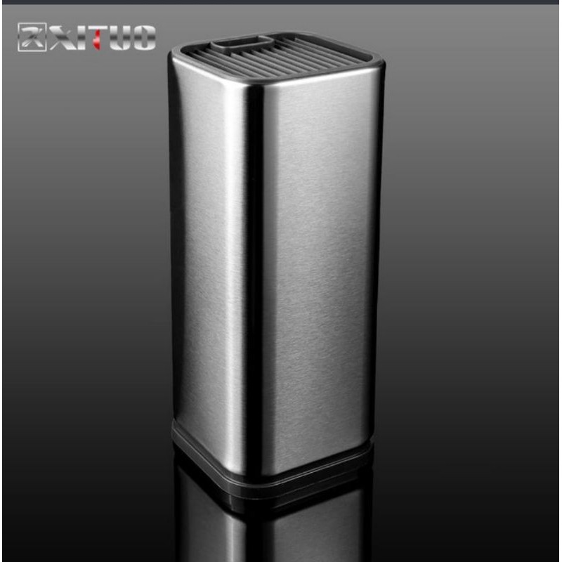 SF8 Rak Tempat Pisau Dapur Xituo Stand Tool Knife Holder Bahan stainless Wadah Tempat Pisau Dapur Stain Less Kokoh