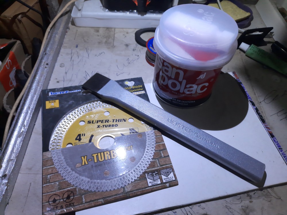 Pahat Beton Tembok 20 Cm Kualitas Jerman