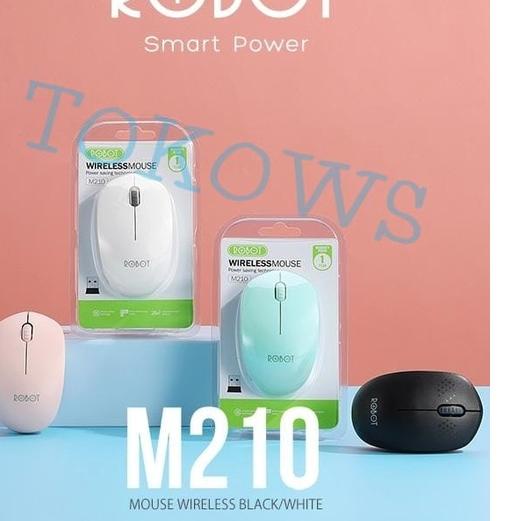 Mouse Wireless Robot M210 2.4G Wireless Optical Mouse USB