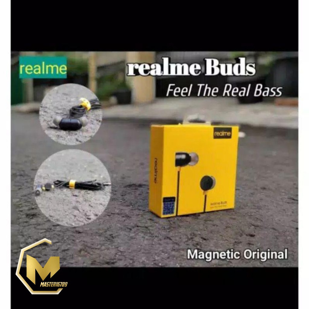 BM062 Handsfree Earphone Headset Realme Suara Bagus MA51