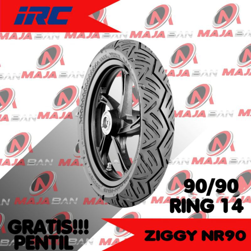 Ban Motor Matic // IRC NR90 ZIGGY 90/90 Ring 14 Tubeless