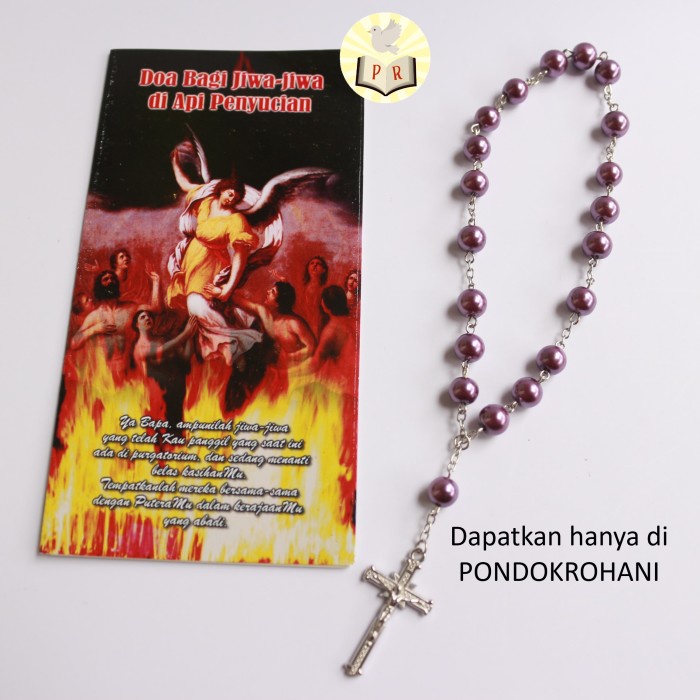 Jual Paket Rosario Dan Lembar Doa Bagi Jiwa Jiwa Di Api Penyucian