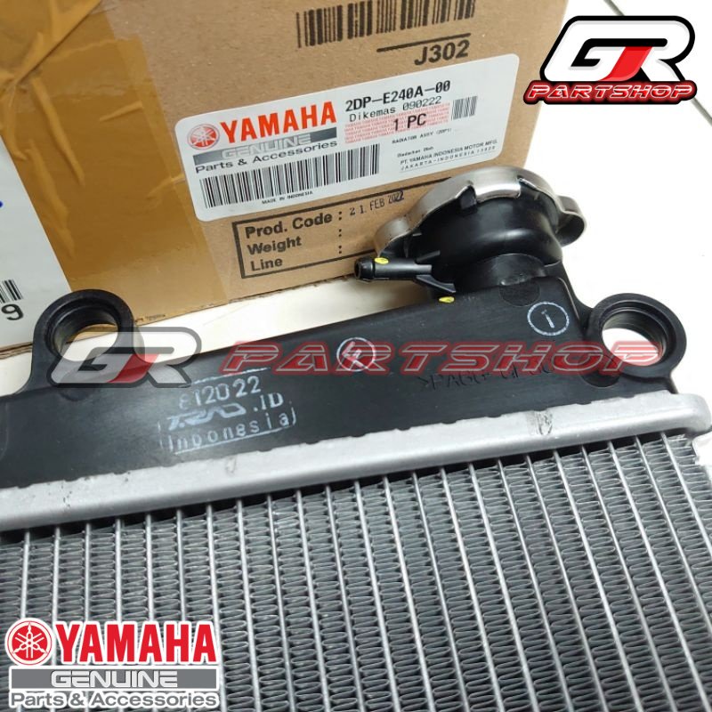 RADIATOR ASSY AEROX 2017 2018 2019 2DP ORIGINAL YAMAHA ORI YGP