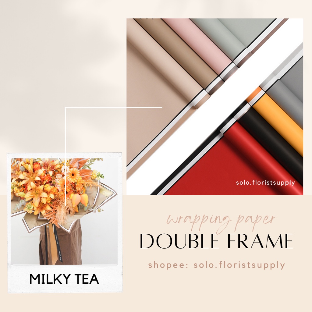 

ECER DOUBLE FRAME CELLOPHANE FLOWER WRAPPING WATERPROOF KERTAS BUKET BUNGA (ECER)/ FLOWER WRAP PEMBUNGKUS HANDBOUQUET FLOWER BOUQUET FLORIST SUPPLY FLORIST KERTAS CRAFT KERAJINAN TANGAN BUNGKUS KADO BUKET BUNGA KERING ARTIFICIAL DIY WRAP