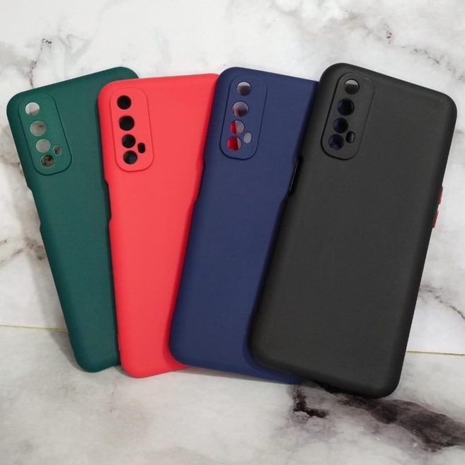 CASE BABY SKIN MACARON + PROTECT CAMERA REALME NARZO 20 PRO SOFTCASE - FA