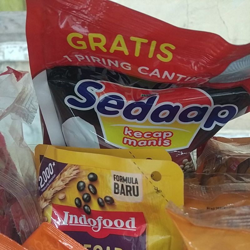 650gr 1pc Kecap Manis Sedaap 600ml Besar Jumbo Tanpa Hadiah Piring No Free Tidak Bonus Indofood Keci