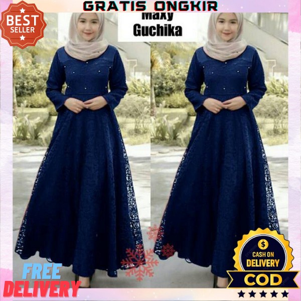 Games Kekinian Termurah Baju Muslimah Syari Gamis Terbaru 2023 Bj Gamis Lebaran Buju Games Cewek Har