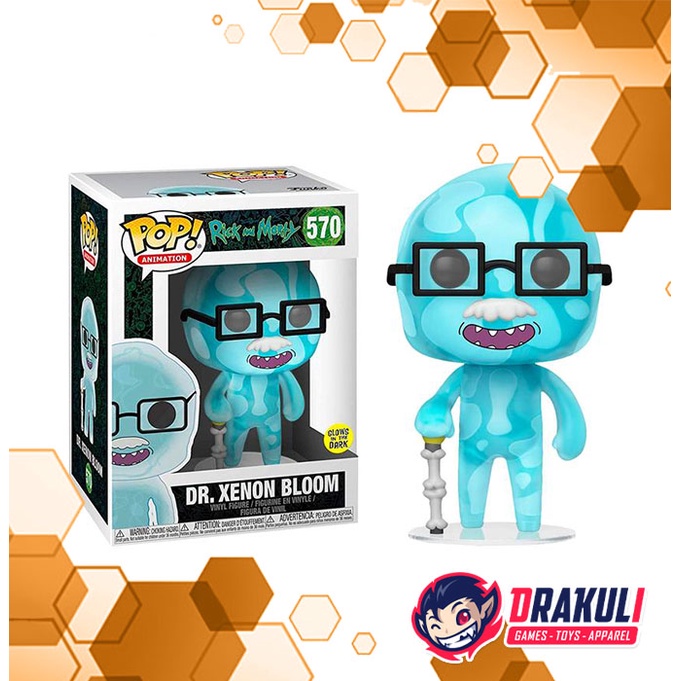 Toys Funko Pop! Rick and Morty – Dr. Xenon Bloom (Glows in the Dark)