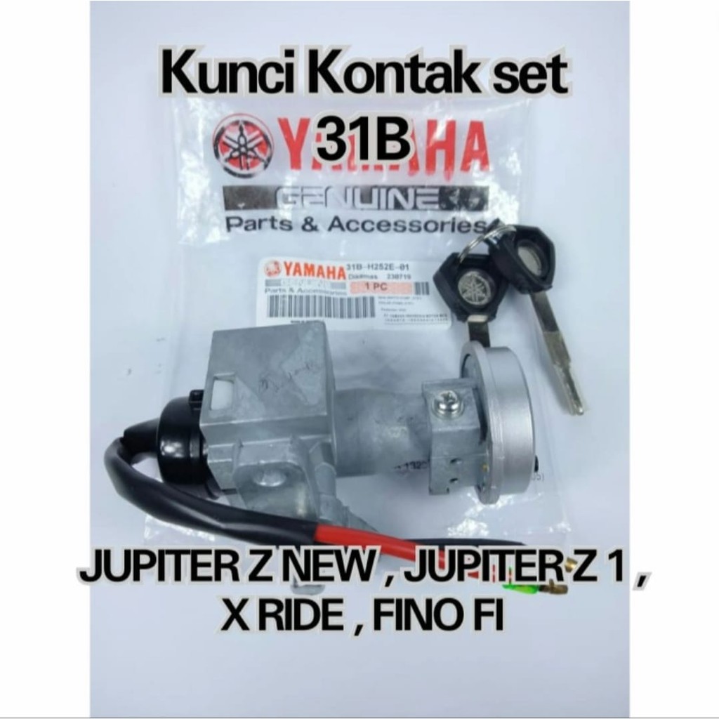 KUNCI KONTAK SET YAMAHA 31B KUALITAS ASLI ORIGINAL HONDA AHM PASTI PRESISI AWET DAN DIJAMIN MANTAP / KUNCI JUPITER Z NEW / KUNCI JUPITER Z1 / KUNCI FINO FI / KUNCI X RIDE / KUNCI X RIDE 125 / KONTAK JUPITER Z NEW / KONTAK JUPITER Z1 / STOP KONTAK