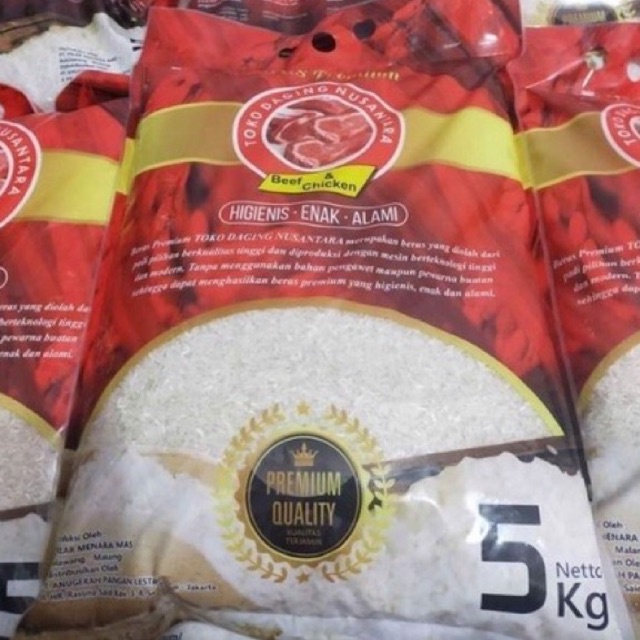 

Beras premium toko daging nusantara 5kg