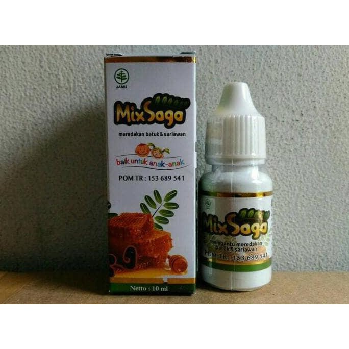 MIX SAGA Atasi Pilek Flu Batuk Panas Demam Bayi & Anak KOMPLIT