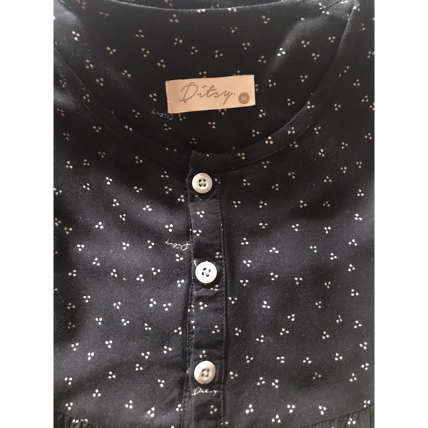 DITSY Viridity Black Nightgown (PRELOVED)