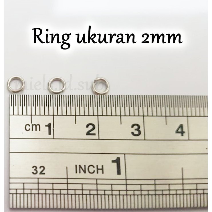 Ring Untuk Accessories Ukuran 2mm 3mm 4mm 5mm 6mm Shopee Indonesia