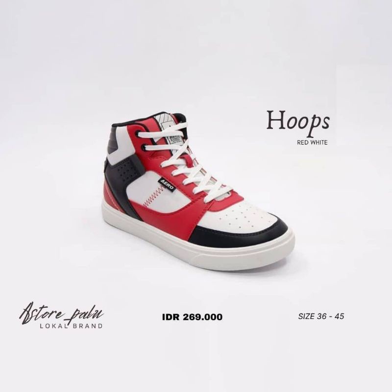 AERO HOOPS SERIES (MERAH HITAM ARMY