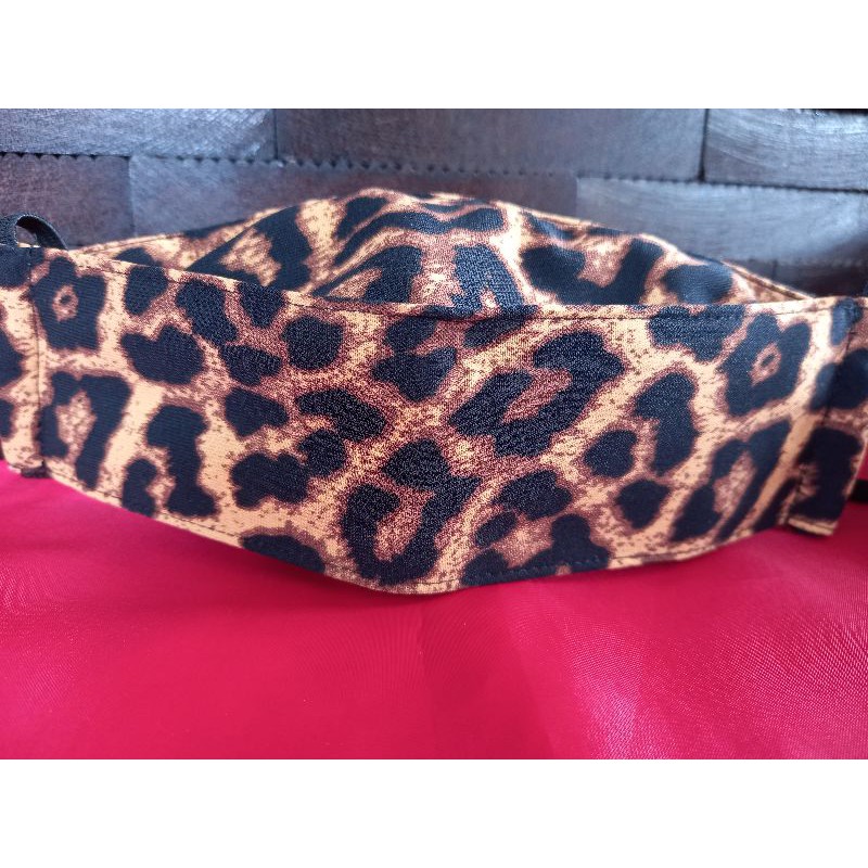 Masker Kain Evo 3D 3Ply Limited Edition Motif Macan Kolor Seojun