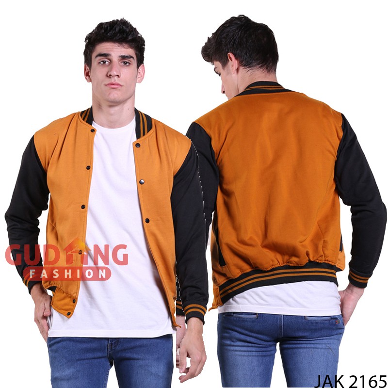 Jaket Pria Casual Baseball - JAK 2165