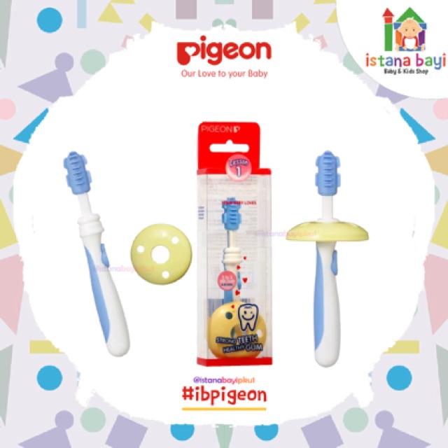 Pigeon Training Toothbrush L-1 /Pigeon Sikat gigi L-1