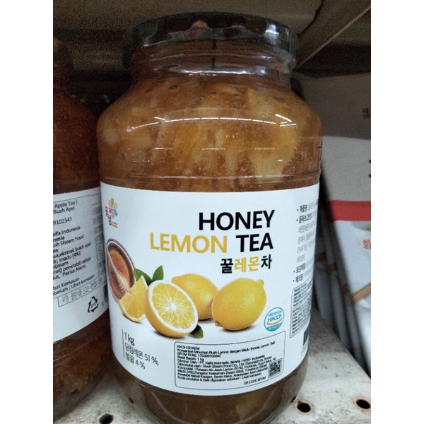 

minuman buah lemon kosentrat dengan madu