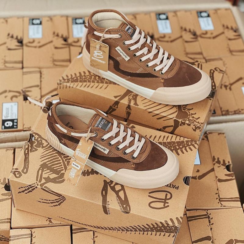 PATROBAS TRIASSIC NEVERTOOLAVISH SEPATU PATROBAS TRASSIC NTL LOW HIGH ORIGINAL