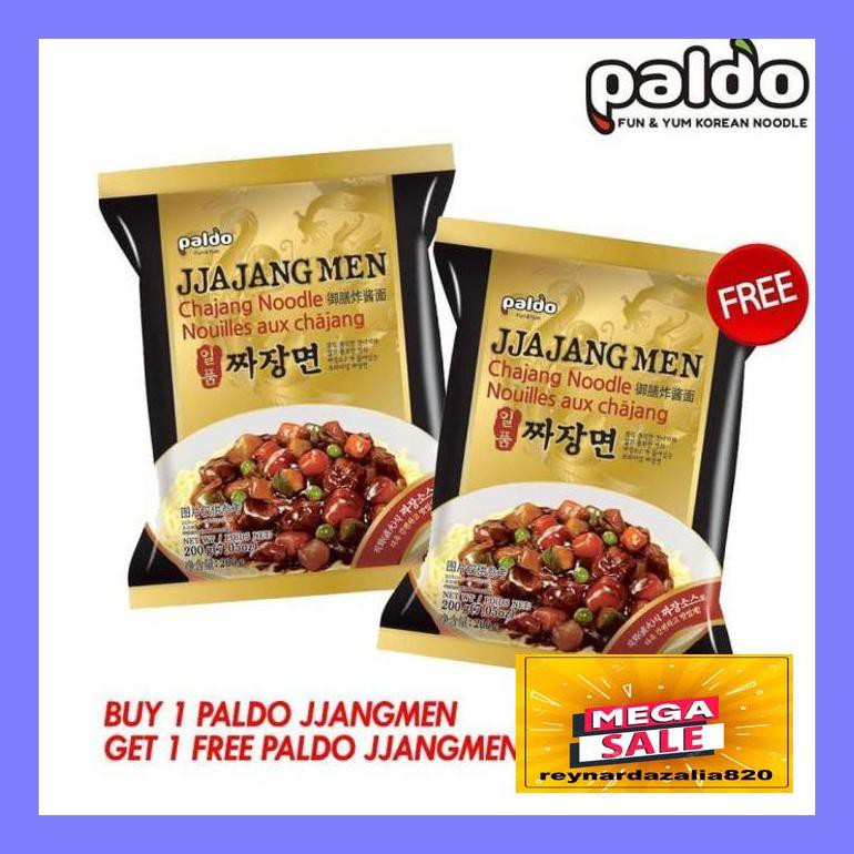 

Ry5Gils Buy 1 Get 1!!! Paldo Jjajangmyun - Jjajangmen Noodle 200 Gram Flseyr