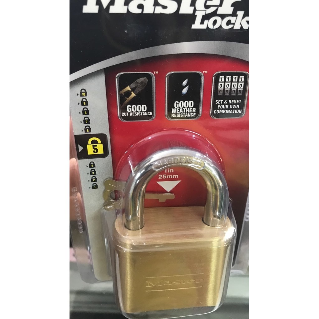 Gembok Masterlock 175D/Padlock 50mm pakai kode / Masterlock Code 50mm/Master Lock 50mm / Gembok 50mm