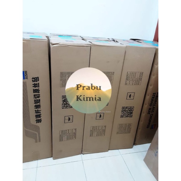 Serat Fiber Aquaproof / Fiberglass Matt / Mat 300 Jushi 1roll