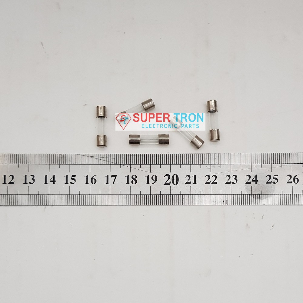 Sekering Kaca Skring Kaca Kecil 5x20mm