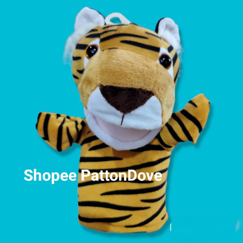 BONEKA TANGAN COW SAPI MOO PREMIUM HAND PUPPET ANIMAL BINATANG HEWAN KARAKTER BONEKA DONGENG BAHAN BAGUS.