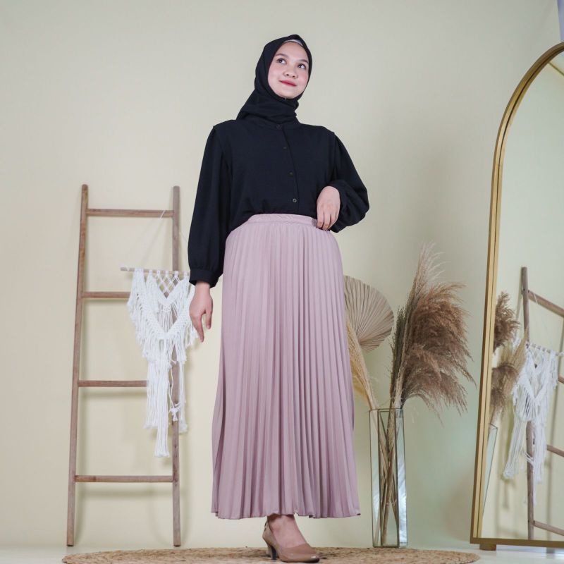 Rok Plisket Premium / Rok Plisket Payung / Rok Plisket Murah Part 2