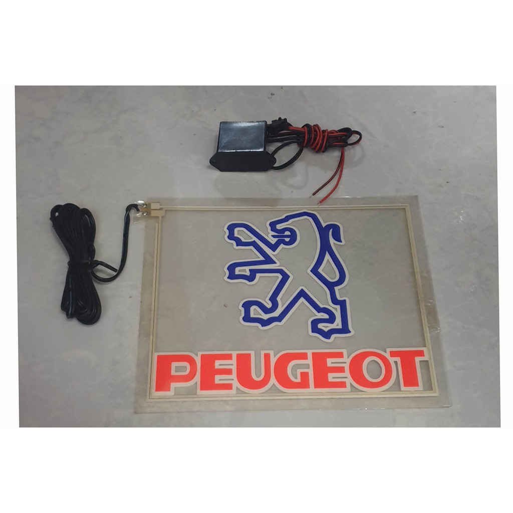 LOGO LED MOBIL PEUGEOT EMBLEM