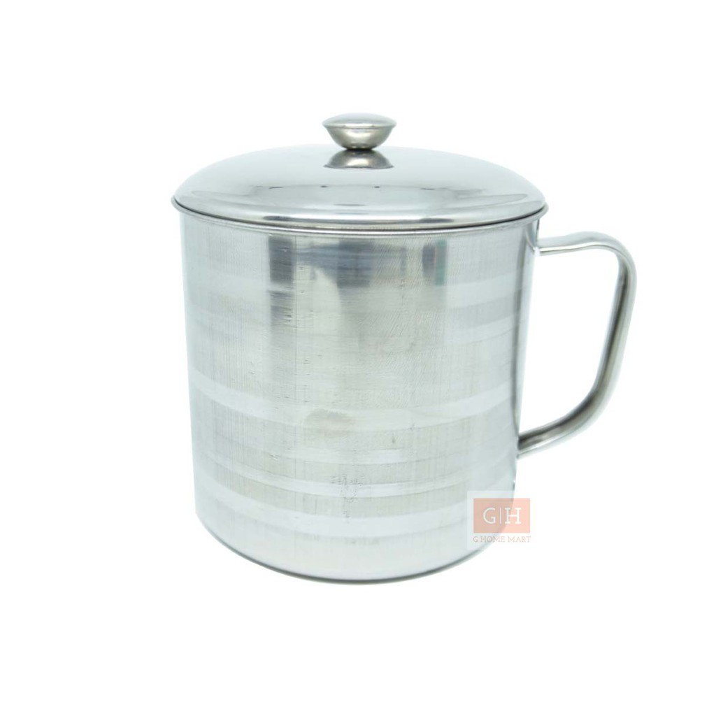 Mug set stainless 10-13 cm / gelas stainless