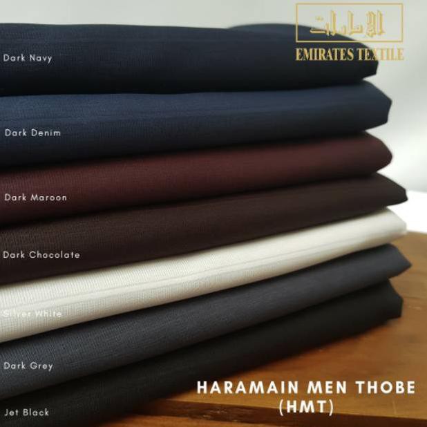 Stok terbaru kain untuk jubah ikhwan thobe haramain cotton men royal hmt