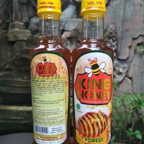

KING HONEY / King Honey Forest ASLI Rajanya Madu Hutan Berkualitas 480gr / KING/HONEY/FOREST