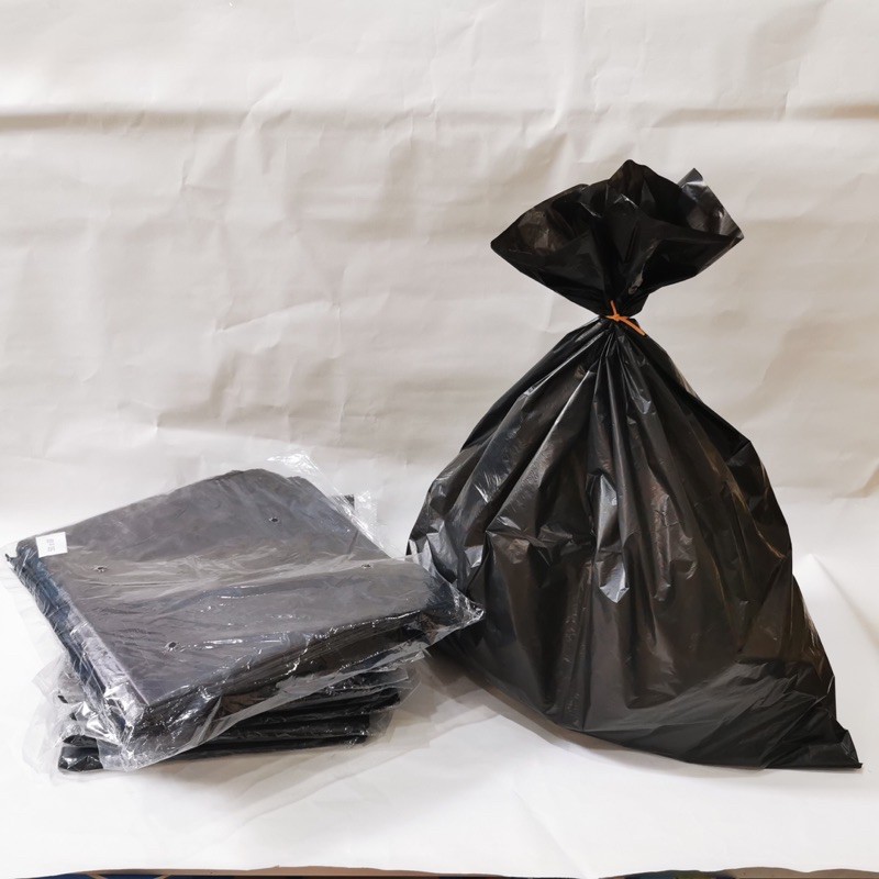 Kantong Plastik Sampah 60×100 isi16pcs Plastik Packing Online Grabage bag Trash Bag Tebal Anti Bocor Tidak bau Grosir