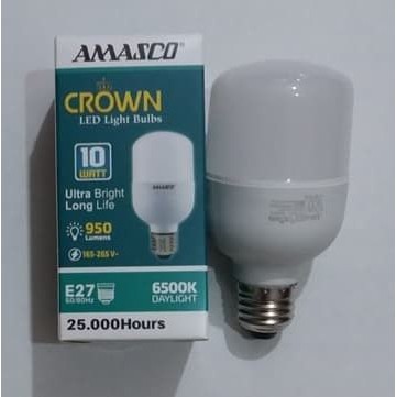 Amasco Crown Capsule Lampu LED 10W - Putih