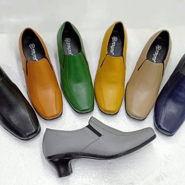 SEPATU PANTOPEL KULIT GARUT SEPATU KULIT GARUT ASLI SUKAREGANG GARUT