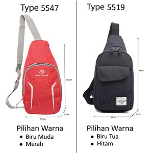 Navy Club Tas Selempang Travel Waterproof 5517