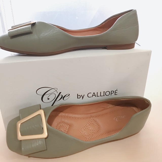 Sale  Murah bgt  Preloved Flat Shoes Cpe by Calliope Mint Green