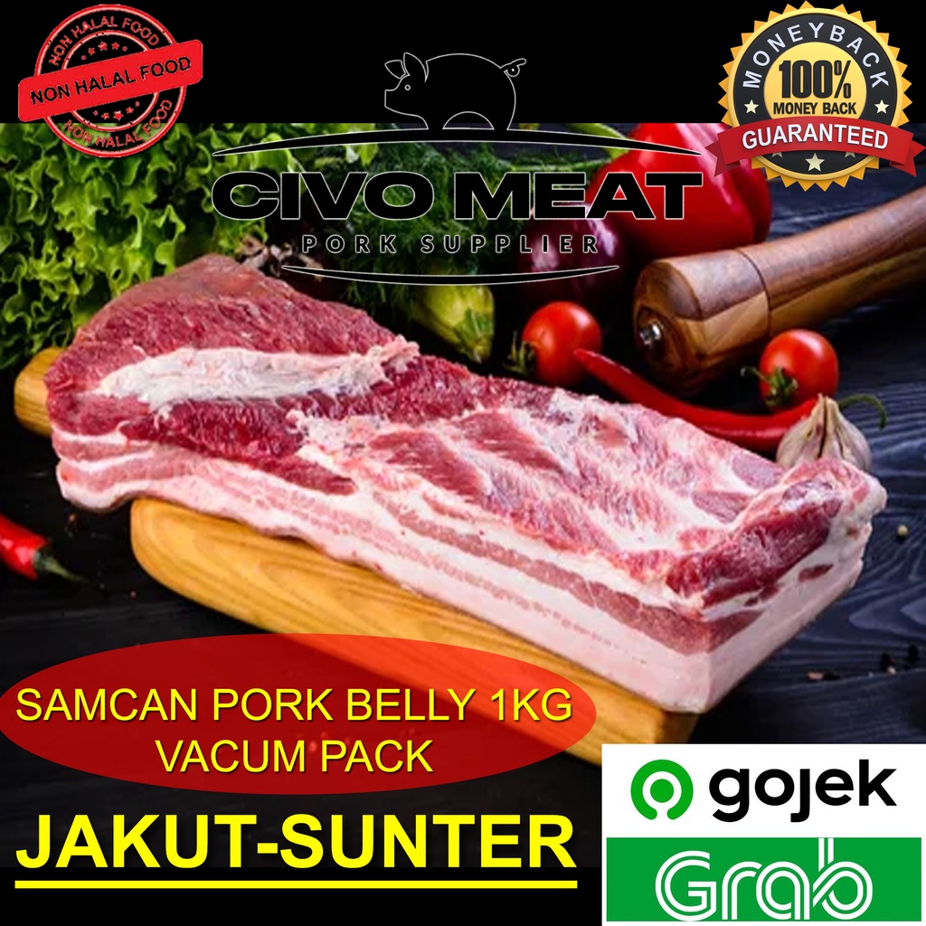 

Daging Babi FRESH Samcan / Pork Belly 1kg