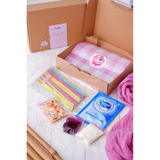 Mie gepeng manis Rainbow/Original || Mie lidi manis || cayummy_food