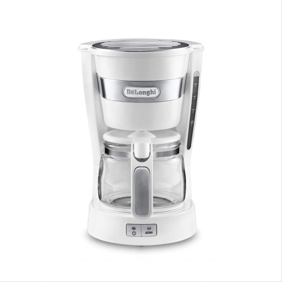 DELONGHI COFFEE MAKER ICM14011W DRIP COFFEE 5cups ICM 14011 WHITE