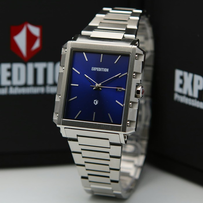 ORIGINAL Jam Tangan Pria Expedition Stainless E 6788 / E6788 / 6788 Garansi Resmi 1 Tahun.