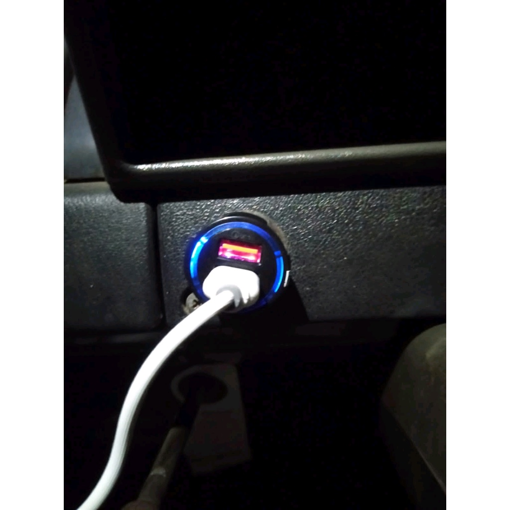 Charger HP Mobil Casan Car Lighter Quick Charge 3.1A 2.1A QC 3.0 USB 2 Port Qualcomm