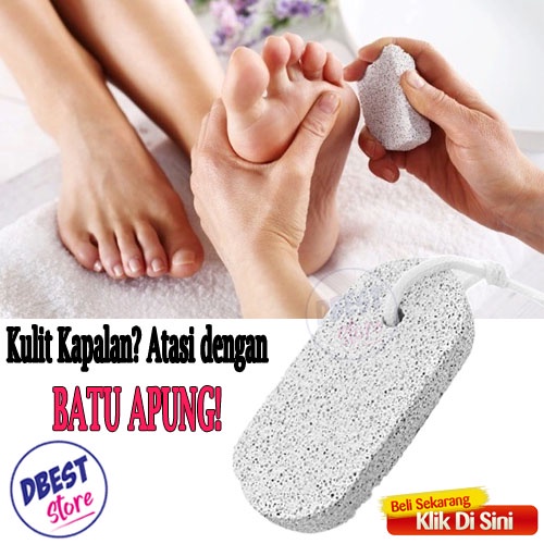 PROMO!! Batu Apung Untuk Kaki - Batu Gosok Kaki Kulit Halus Remover Pedikur Alat untuk Kaki [51gr]