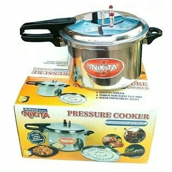 NIKITA Panci Presto 8 liter Pressure Cooker - 24 cm