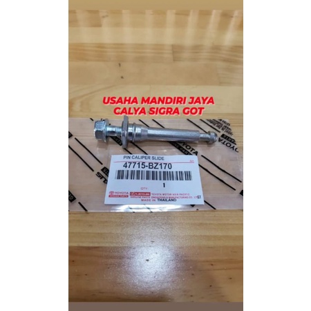 BAUT DISC CALIPER PIN CALIPER CALYA SIGRA ORIGINAL + PIN 47715-BZ170