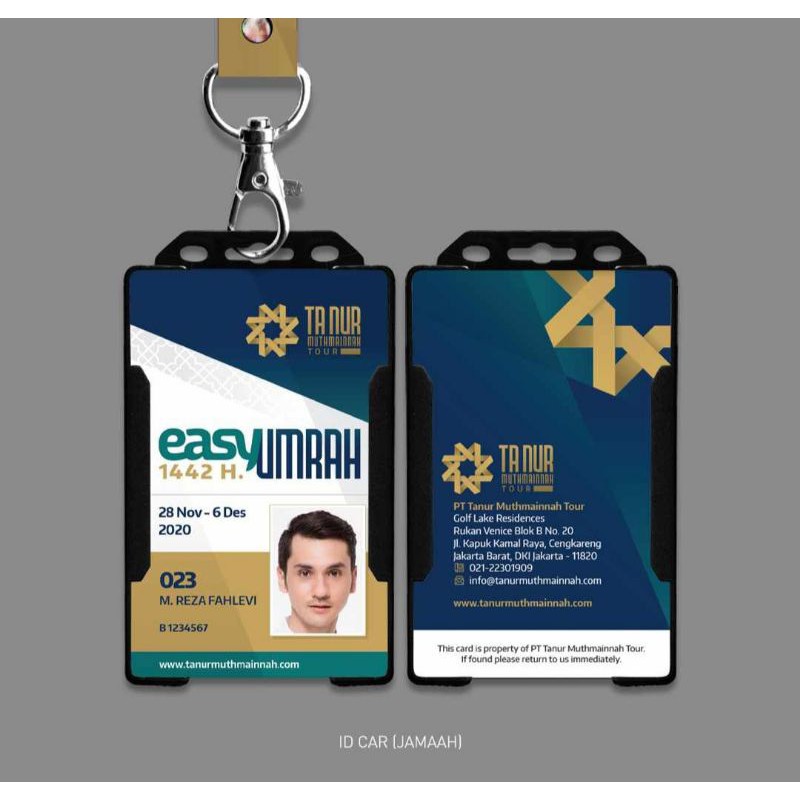 

gantungan id card