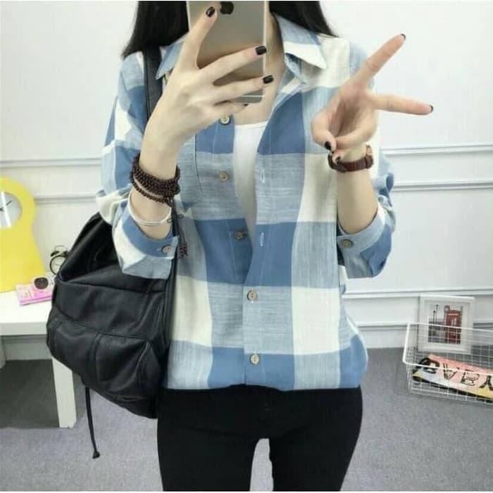 Unik kemeja kotako baju kemeja wanita kemeja wanita jumbo batik wanita 2 Diskon