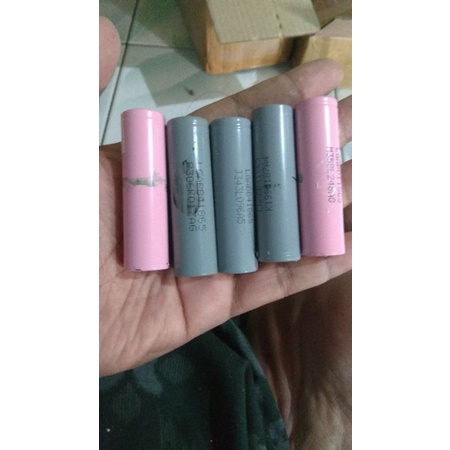 Baterai batre battery 18650 cabutan laptop 2600mAh real kapasitas